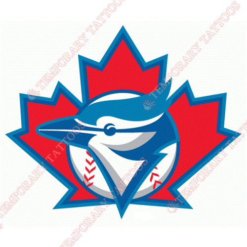 Toronto Blue Jays Customize Temporary Tattoos Stickers NO.1984